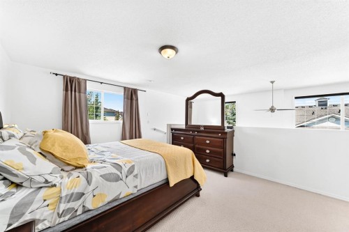 619 Country Village Cape Ne, Calgary, AB - Indoor Photo Showing Bedroom