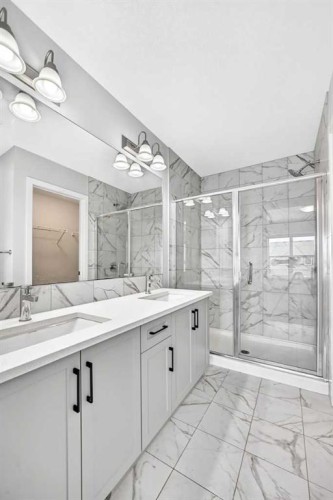 113 Midtown Close Sw, Airdrie, AB - Indoor Photo Showing Bathroom