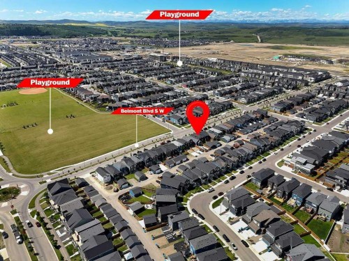 244 Belmont Boulevard Sw, Calgary, AB - Outdoor With View