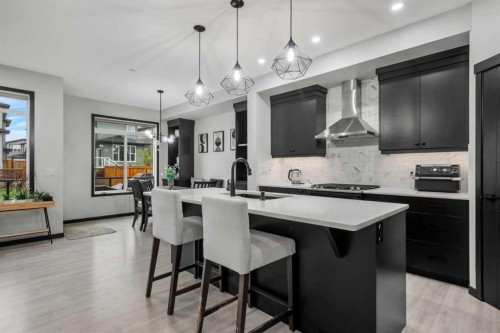 119 Howse Hill Ne, Calgary, AB - Indoor Photo Showing Kitchen With Upgraded Kitchen