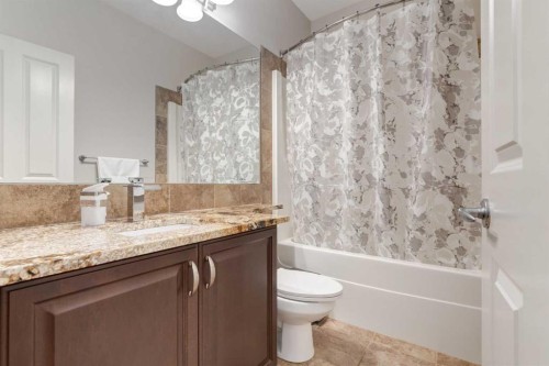 202 Silverado Bank Circle Sw, Calgary, AB - Indoor Photo Showing Bathroom
