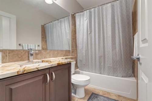 202 Silverado Bank Circle Sw, Calgary, AB - Indoor Photo Showing Bathroom