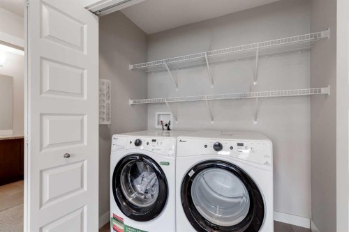 1701-1086 Williamstown Boulevard Nw, Airdrie, AB - Indoor Photo Showing Laundry Room