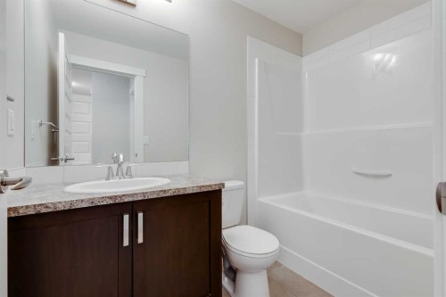 1701-1086 Williamstown Boulevard Nw, Airdrie, AB - Indoor Photo Showing Bathroom