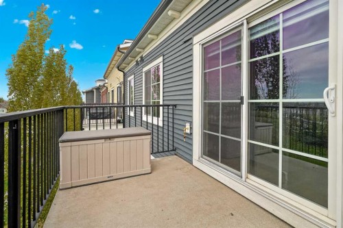 5413-755 Copperpond Boulevard Se, Calgary, AB - Outdoor With Deck Patio Veranda With Exterior