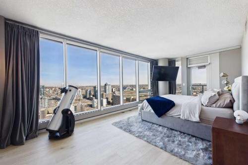 3001-433 11 Avenue Se, Calgary, AB - Indoor Photo Showing Bedroom