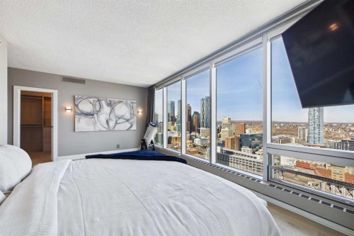 3001-433 11 Avenue Se, Calgary, AB - Indoor Photo Showing Bedroom