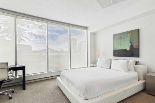 3001-433 11 Avenue Se, Calgary, AB - Indoor Photo Showing Bedroom