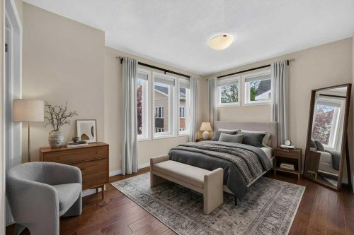 721 Auburn Bay Square Se, Calgary, AB - Indoor Photo Showing Bedroom