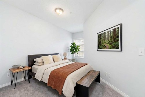343-333 Riverfront Avenue Se, Calgary, AB - Indoor Photo Showing Bedroom