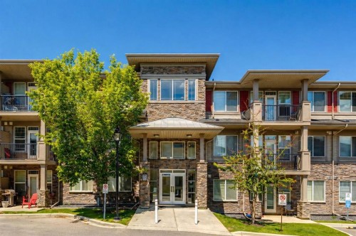 207-22 Panatella Road Nw, Calgary, AB - Outdoor With Balcony With Facade