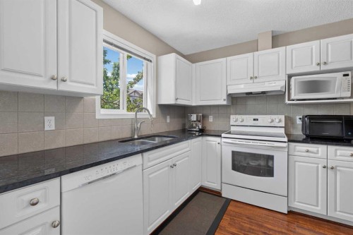 118 Royal Birch Villas Nw, Calgary, AB - Indoor Photo Showing Kitchen With Double Sink