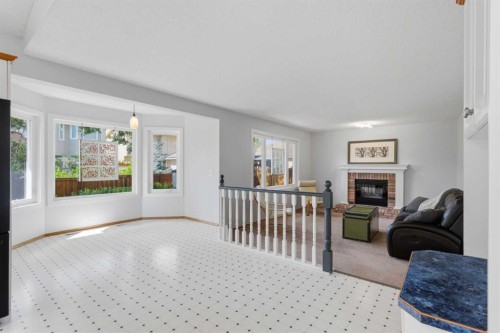 58 Mountain Park Drive Se, Calgary, AB - Indoor With Fireplace