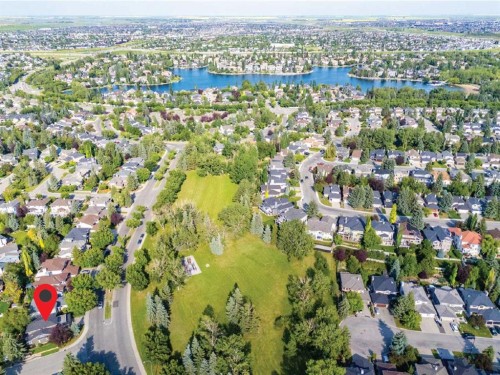 58 Mountain Park Drive Se, Calgary, AB - Outdoor With Body Of Water With View