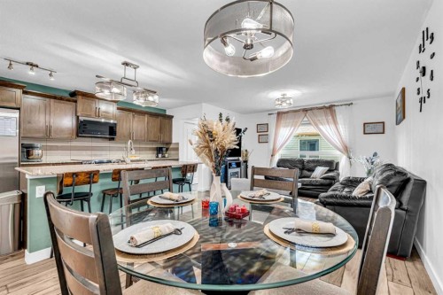 1444 Legacy Circle Se, Calgary, AB - Indoor Photo Showing Dining Room