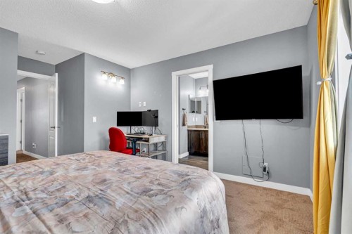 1444 Legacy Circle Se, Calgary, AB - Indoor Photo Showing Bedroom