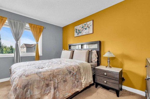 1444 Legacy Circle Se, Calgary, AB - Indoor Photo Showing Bedroom