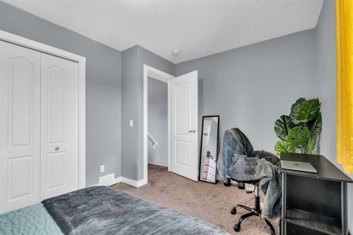 1444 Legacy Circle Se, Calgary, AB - Indoor Photo Showing Bedroom