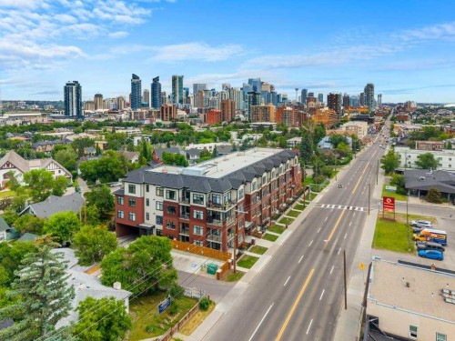 306-1702 17 Avenue Sw, Calgary, AB - Outdoor With Balcony With View