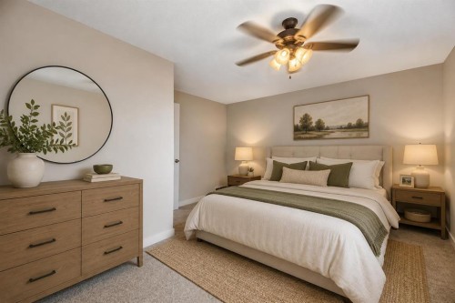 62-630 Sabrina Road Sw, Calgary, AB - Indoor Photo Showing Bedroom