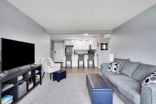3320-181 Skyview Ranch Manor Ne, Calgary, AB - Indoor Photo Showing Living Room