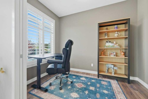 27 Jumping Pound Terrace, Cochrane, AB - Indoor Photo Showing Office