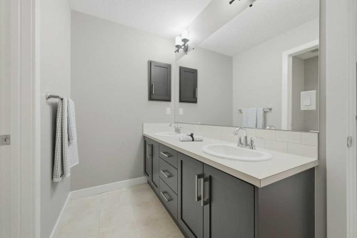 27 Jumping Pound Terrace, Cochrane, AB - Indoor Photo Showing Bathroom