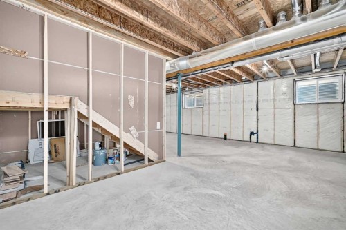 107 West Grove Gate Sw, Calgary, AB - Indoor Photo Showing Basement