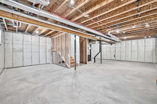 107 West Grove Gate Sw, Calgary, AB - Indoor Photo Showing Basement