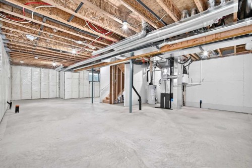 107 West Grove Gate Sw, Calgary, AB - Indoor Photo Showing Basement