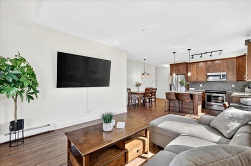 5301-522 Cranford Drive Se, Calgary, AB - Indoor Photo Showing Living Room