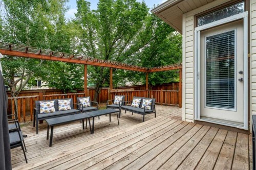 266 Cranwell Bay Se, Calgary, AB - Outdoor With Deck Patio Veranda With Exterior