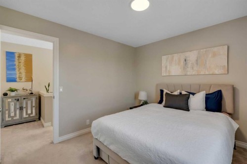 292 Coville Close Ne, Calgary, AB - Indoor Photo Showing Bedroom