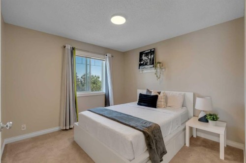 292 Coville Close Ne, Calgary, AB - Indoor Photo Showing Bedroom