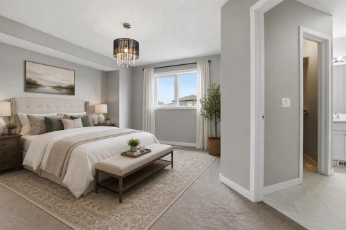 1702 Riverside Drive Nw, High River, AB - Indoor Photo Showing Bedroom