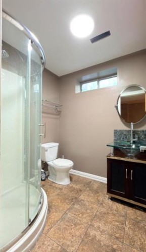 16 Canoe Close Sw, Airdrie, AB - Indoor Photo Showing Bathroom