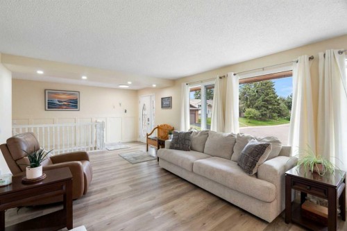 48 Deermont Way Se, Calgary, AB - Indoor Photo Showing Living Room
