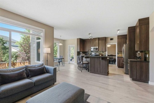 331 Parkmere Green, Chestermere, AB - Indoor Photo Showing Living Room