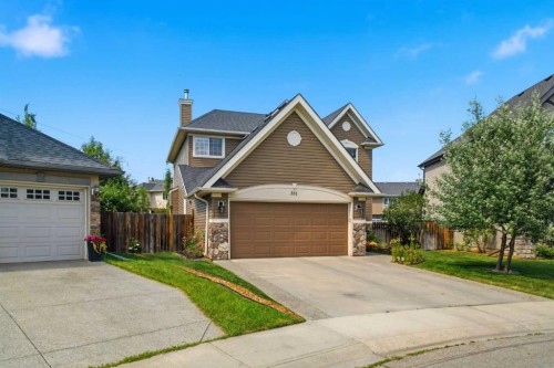 331 Parkmere Green, Chestermere, AB - Outdoor With Facade