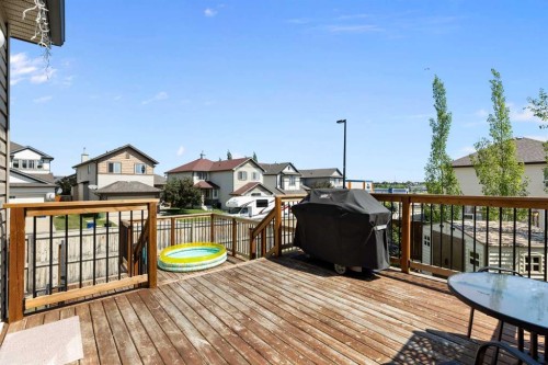 590 Coopers Drive Sw, Airdrie, AB - Outdoor With Deck Patio Veranda With Exterior