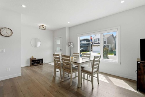 52 Emberside Grove, Cochrane, AB - Indoor Photo Showing Dining Room