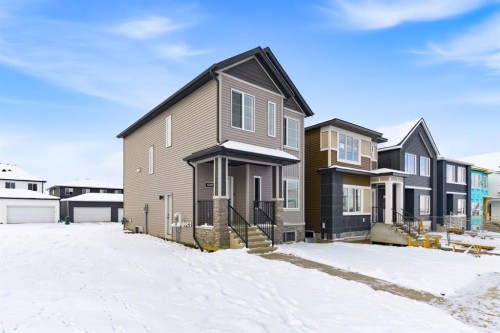 440 Lewiston Landing Ne, Calgary, AB - Outdoor With Facade