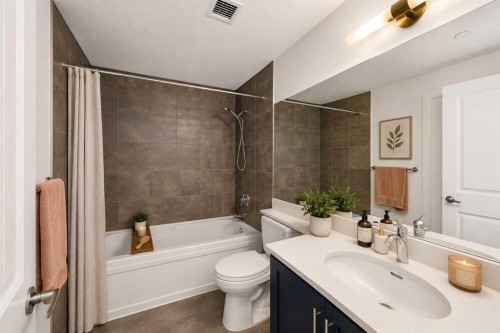 113-1005A Westmount Drive, Strathmore, AB - Indoor Photo Showing Bathroom
