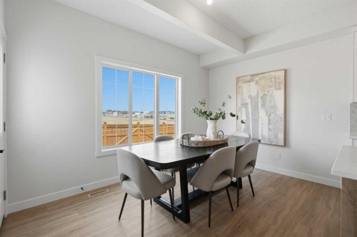 27 Verdure Gate Sw, Calgary, AB - Indoor Photo Showing Dining Room