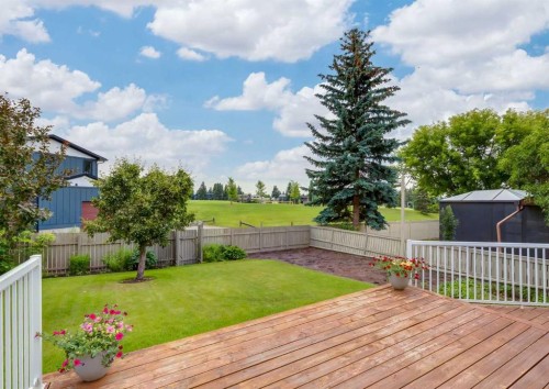 9527 Oakland Way Sw, Calgary, AB - Outdoor With Deck Patio Veranda