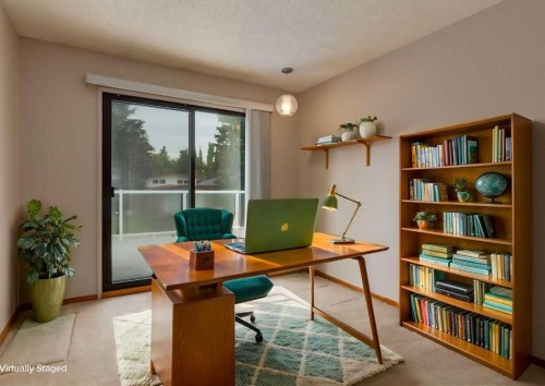 9527 Oakland Way Sw, Calgary, AB - Indoor Photo Showing Office