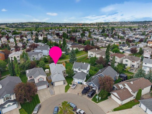 359 Hidden Ranch Place Nw, Calgary, AB - Outdoor With View