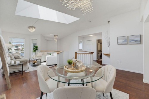 359 Hidden Ranch Place Nw, Calgary, AB - Indoor Photo Showing Dining Room
