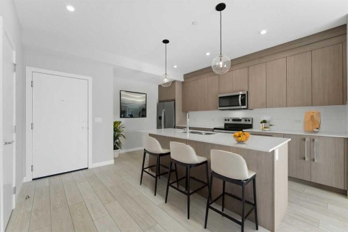 2301-60 Skyview Ranch Road Ne, Calgary, AB - Indoor Photo Showing Kitchen With Upgraded Kitchen