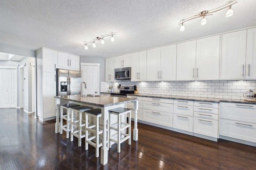 70 Coventry Crescent Ne, Calgary, AB - Indoor Photo Showing Kitchen With Upgraded Kitchen